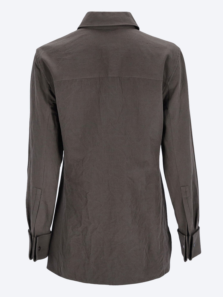 Chemise cassandre en lin et coton 3