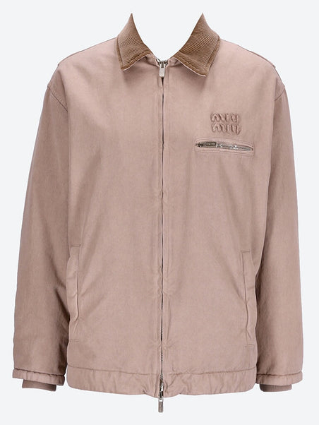 Cotton outerwear jacket