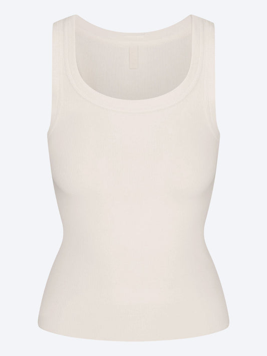  Débardeur court en coton côtelé FEMME-VÊTEMENTS HAUTS SKIMS SMETS