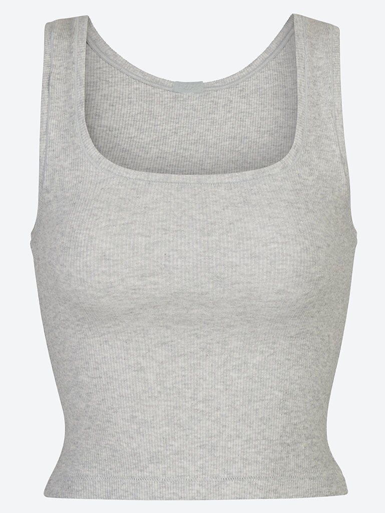 Coton Rib Tank Top 1