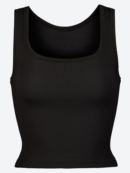 Cotton rib tank top