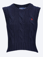 Cotton sleeveless sweater ref:
