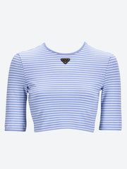 Cotton cropped t-shirt ref: