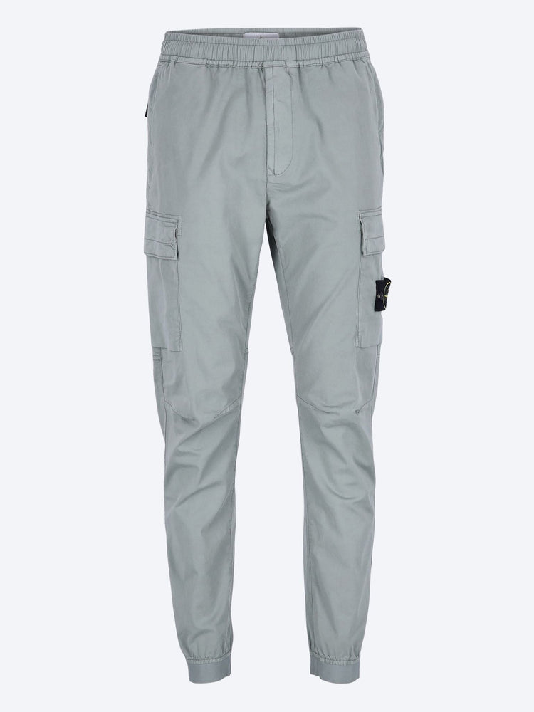 Cotton twill stretch pants 1