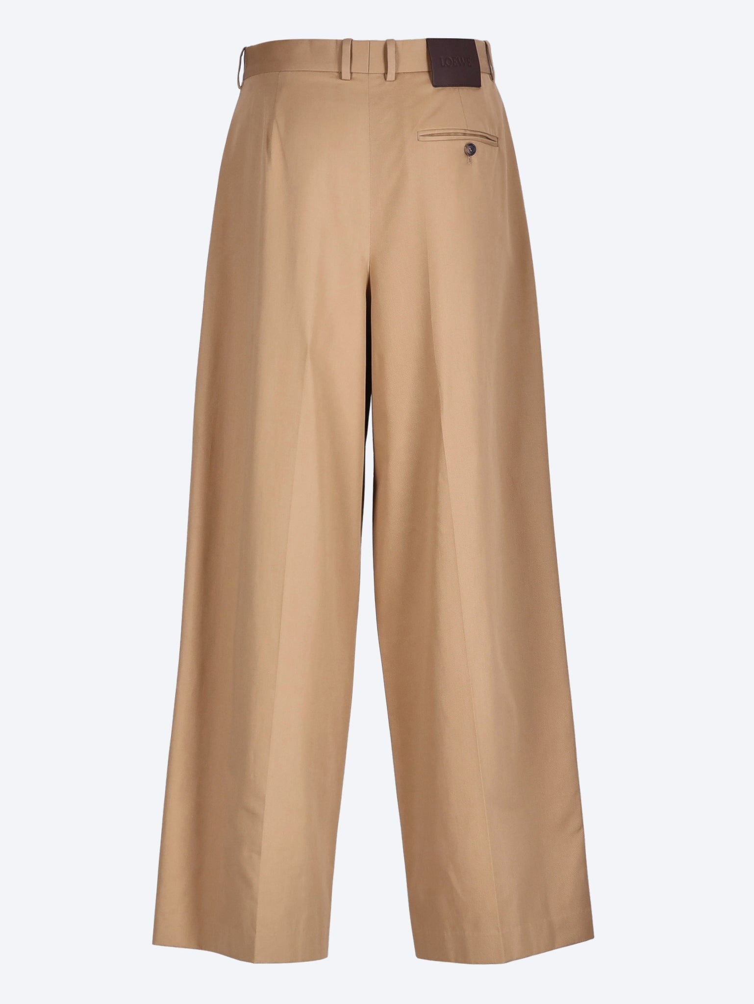 Cotton wide leg trousers 3