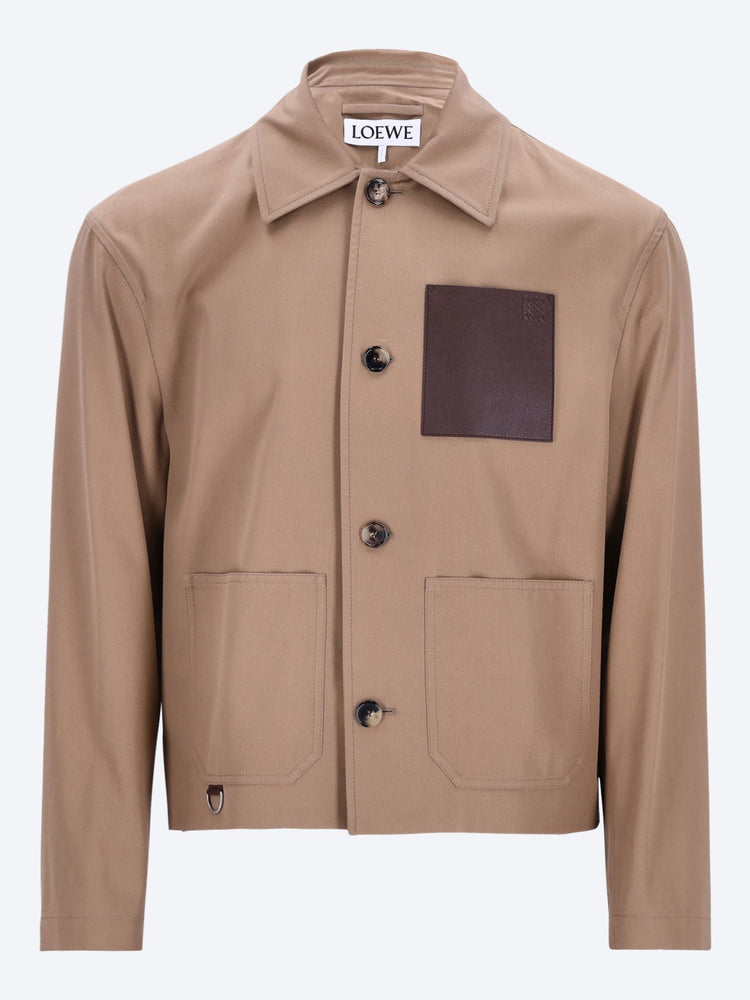 LOEWE MEN-CLOTHING JACKETS Cotton workwear jacket LOEWE MEN-CLOTHING JACKETS Cotton workwear jacket