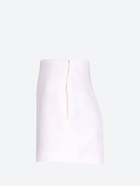 Crepe couture woven shorts