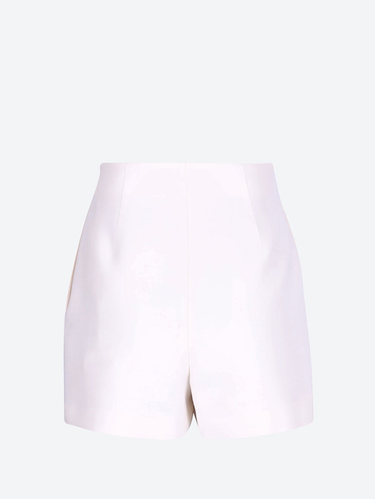 Crepe couture woven shorts 3