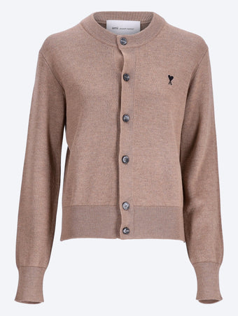 Strickjacke mit Rundhalsausschnitt und Ami de Coeur
