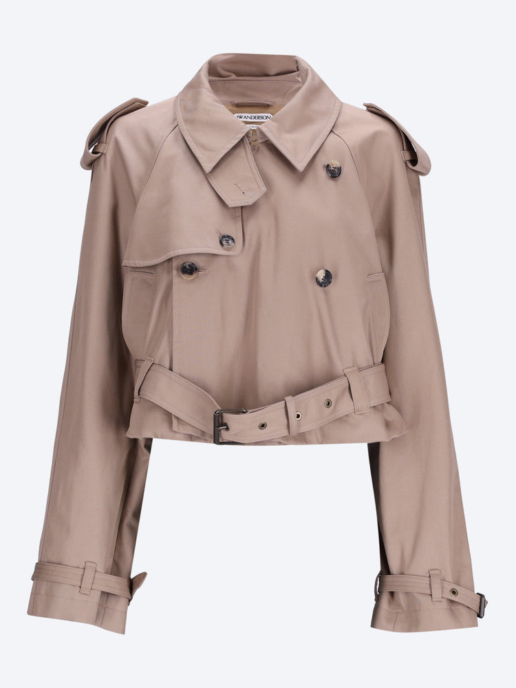 Kurz geschnittener Trenchcoat 1