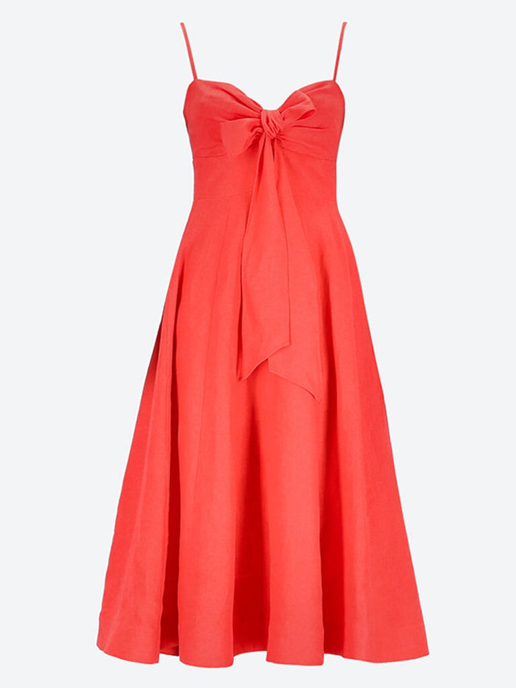 Robe midi avant de cravacher 1