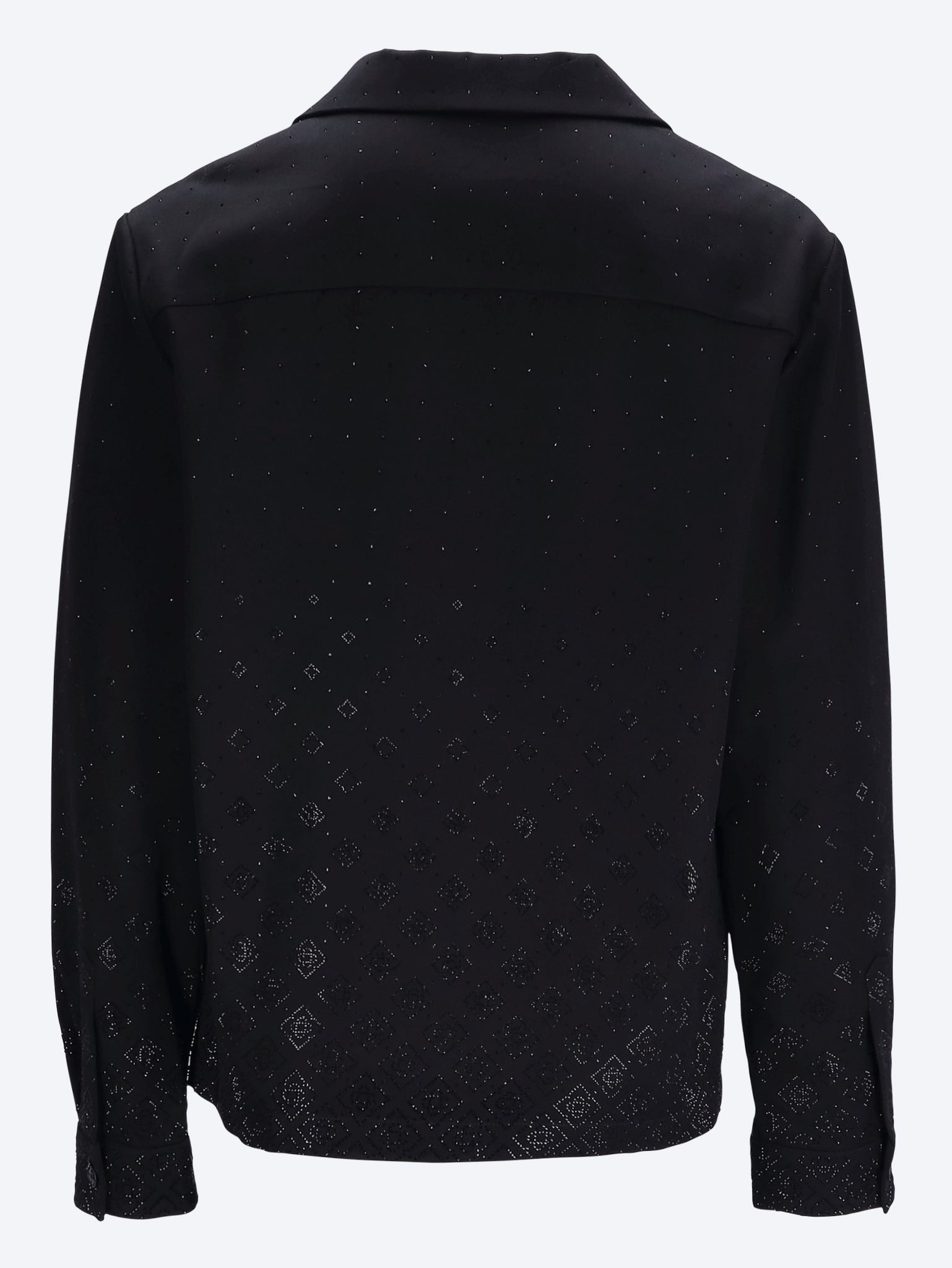Crystal monogram long sleeve shirt 3