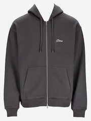Cursive small logo zip hoodie ref: