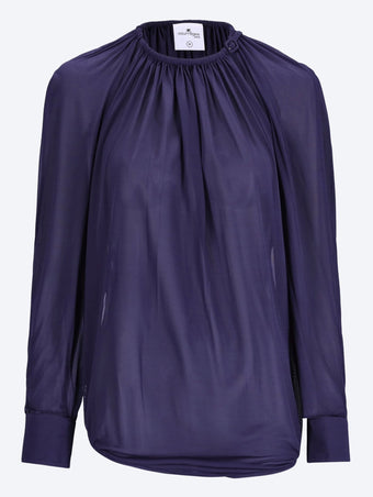Cut out long sleeve jersey body