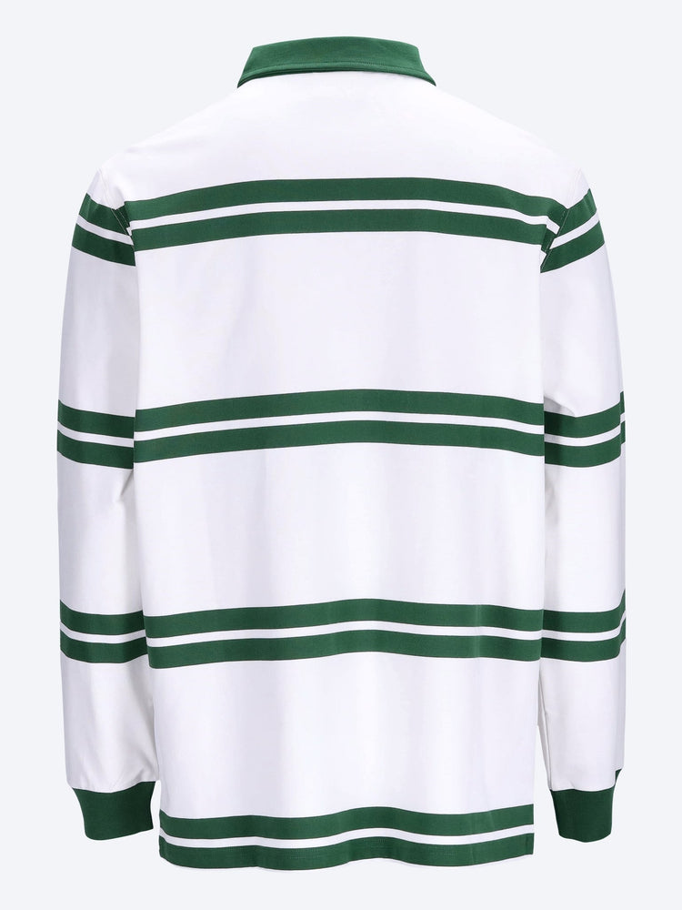 Gestreiftes Poloshirt mit D-Ornament 3