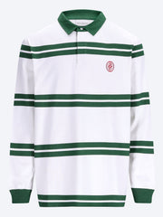 Gestreiftes Poloshirt mit D-Ornament ref: