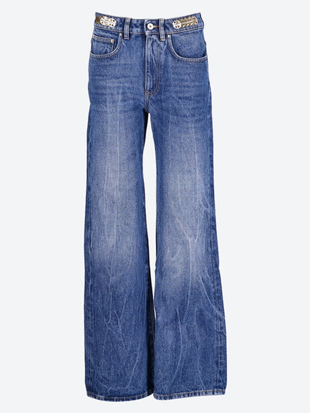 Jeans en pierre de jean foncé