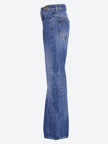 Jeans en pierre de jean foncé