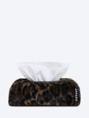 Davey long tissue box cover dark leopard ref: