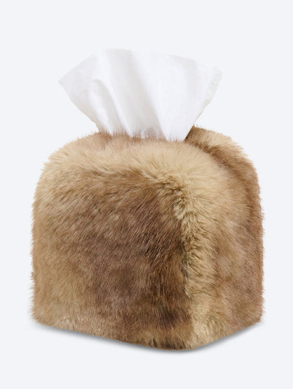 Housse de boîte à mouchoirs Davey vison blond