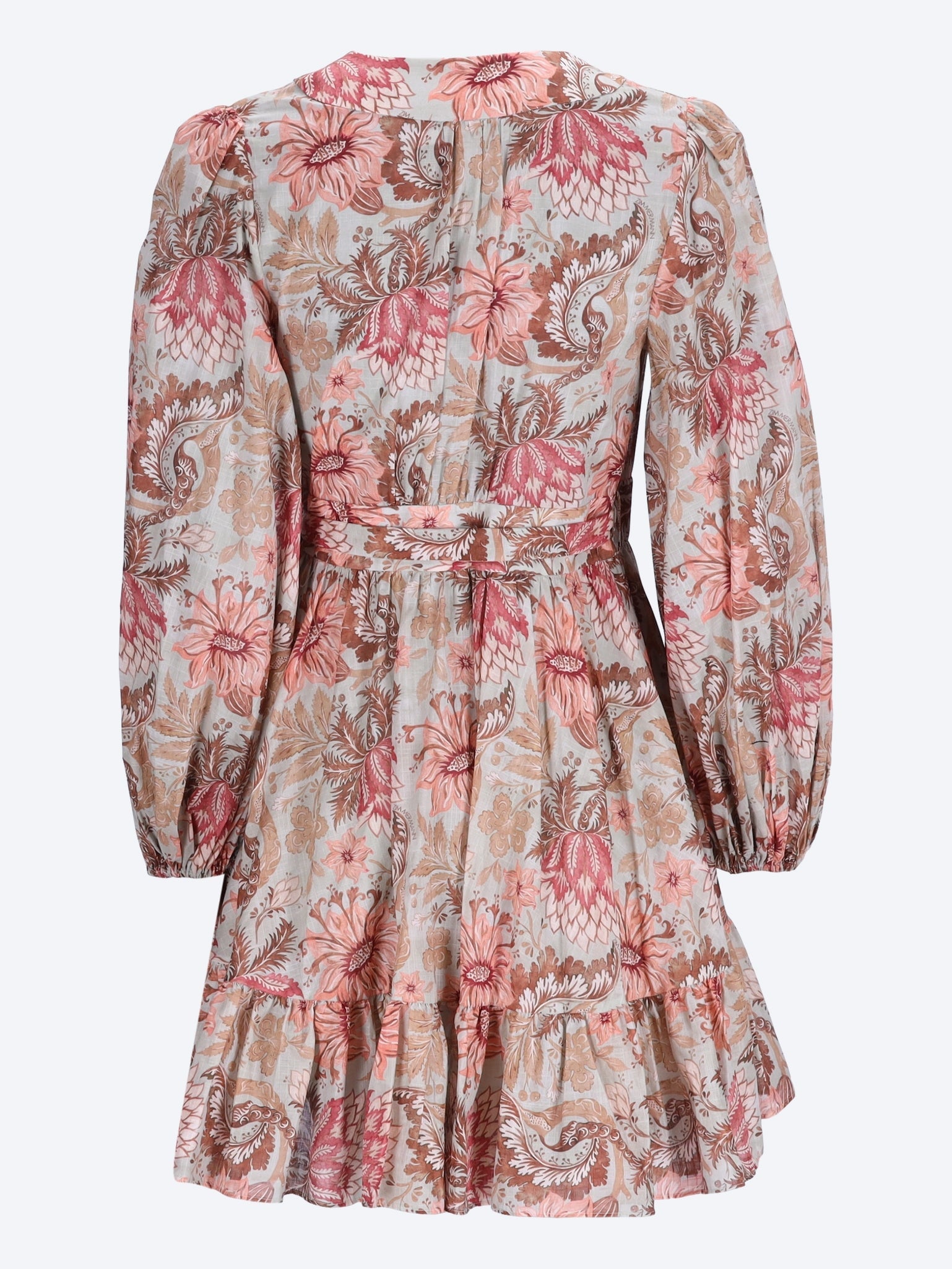 Daylight mini wrap frill dress 3