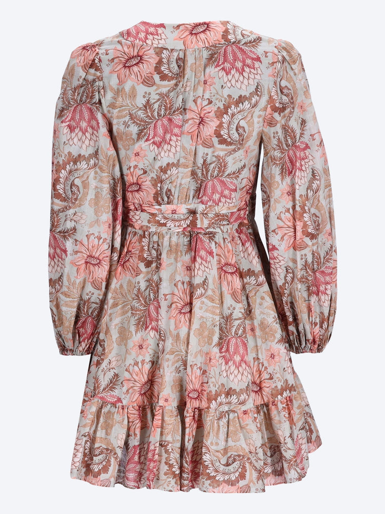 Daylight mini wrap frill dress 3