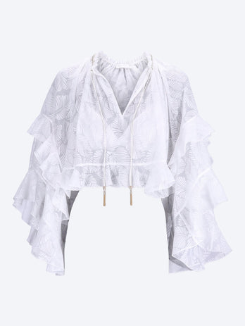 Daylight ruffle blouse