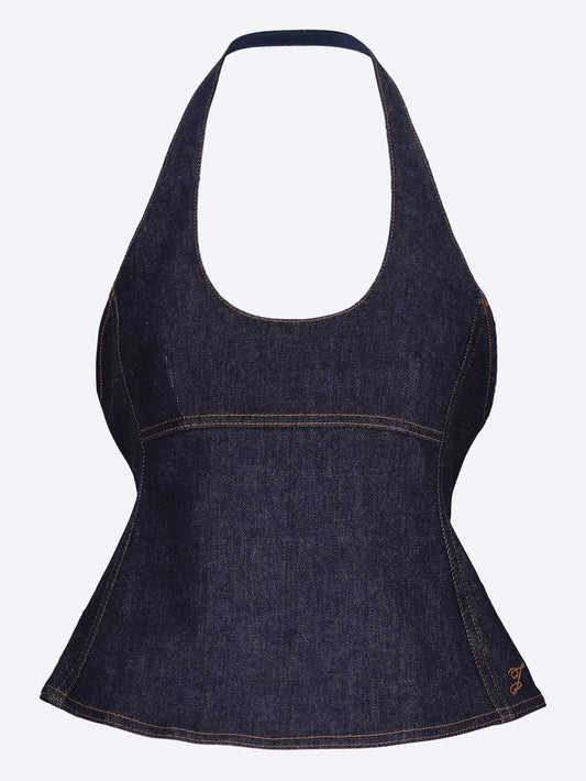  Top De-nimes lavoir FEMME-VÊTEMENTS HAUTS JACQUEMUS SMETS
