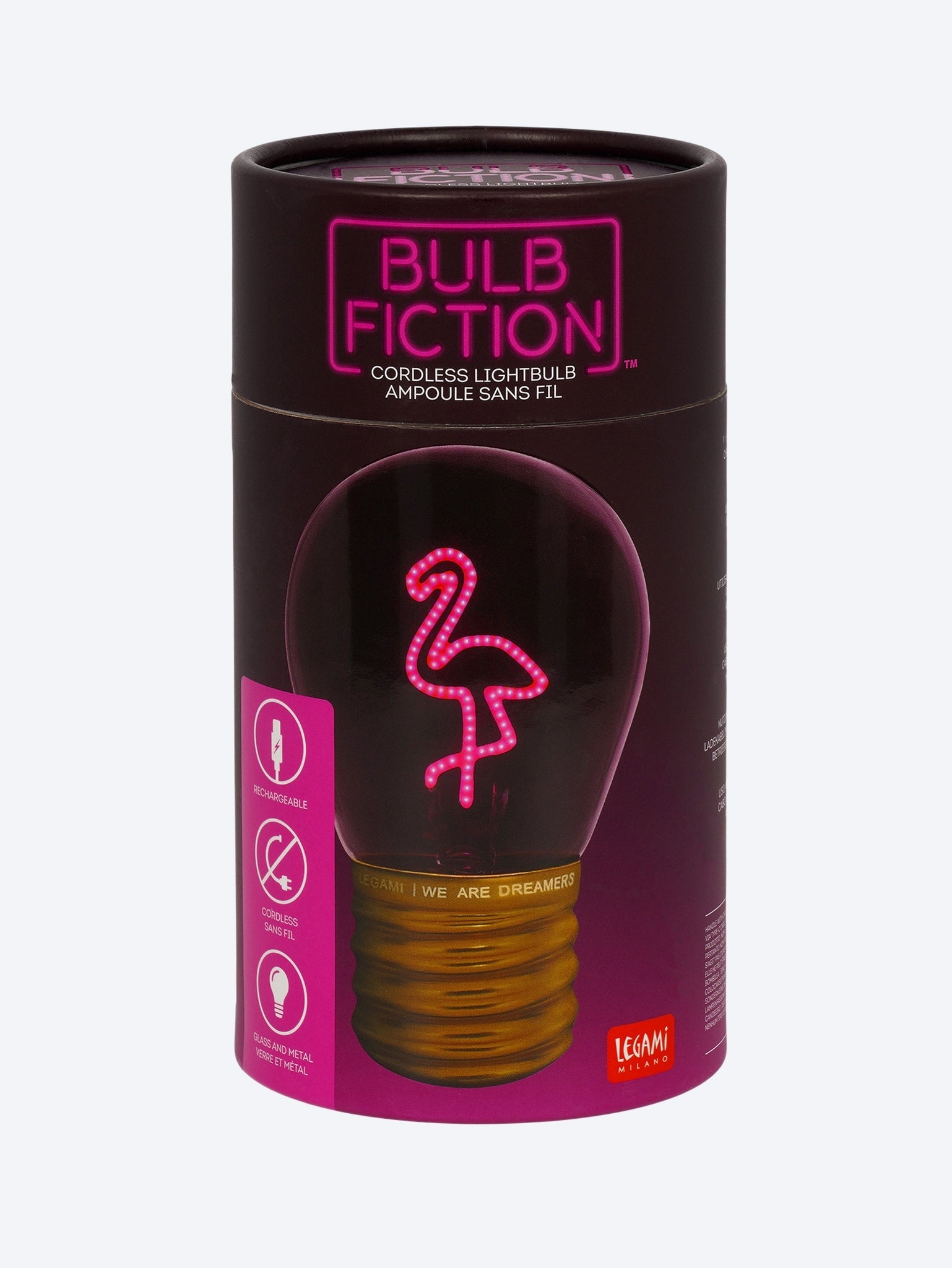 Dekorative Tischlampe in Form einer Glühbirne – Flamingo – Bulb Fiction 3
