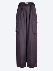 Delny satin cargo pants ref: