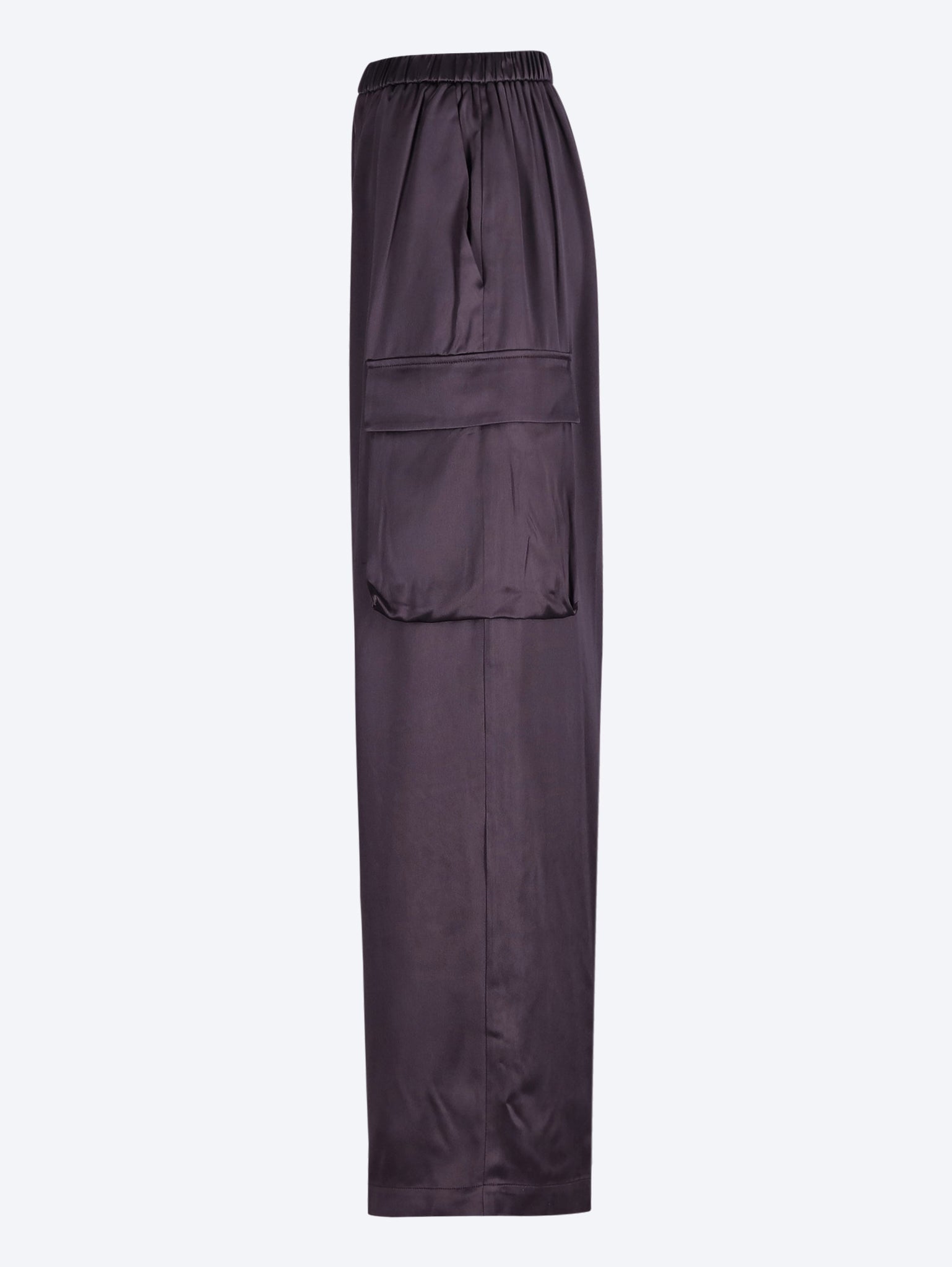 Delny satin cargo pants 2