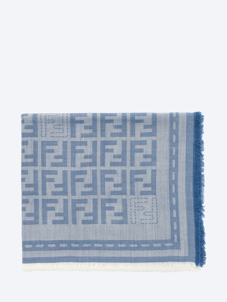 Denim effect ff scarf 1