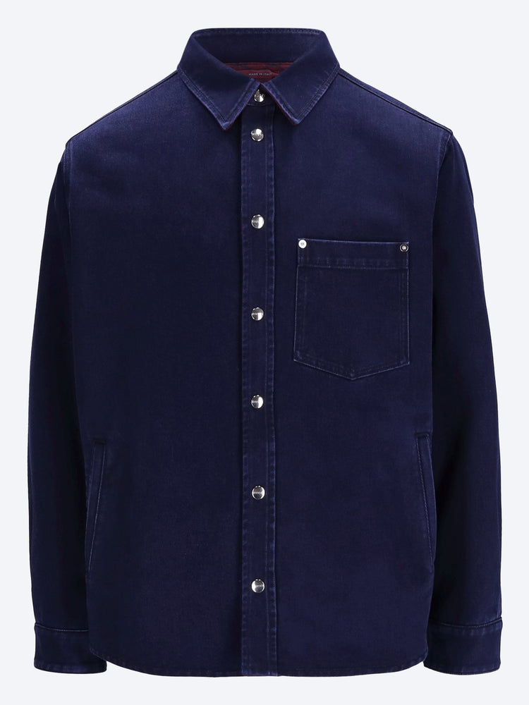 Denim reversible shirt 2