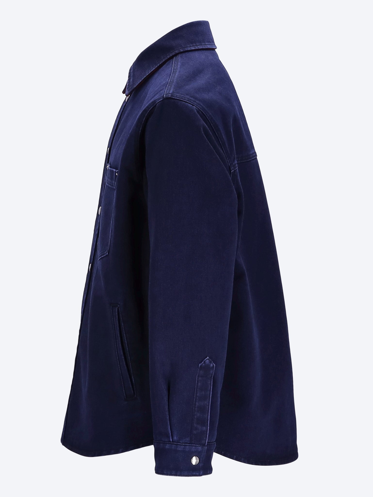 Denim reversible shirt 4