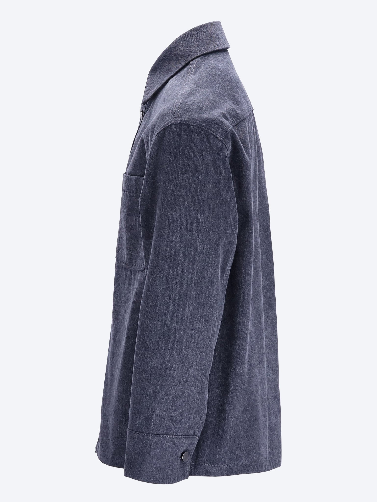 Denim stone bleached jacket 2