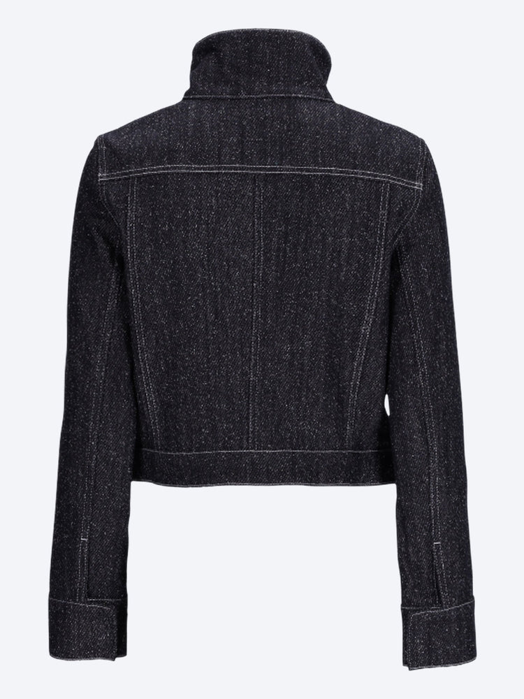 Denim tweed jacket 3