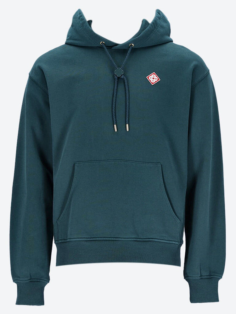 Diamond logo patch hoodie 1