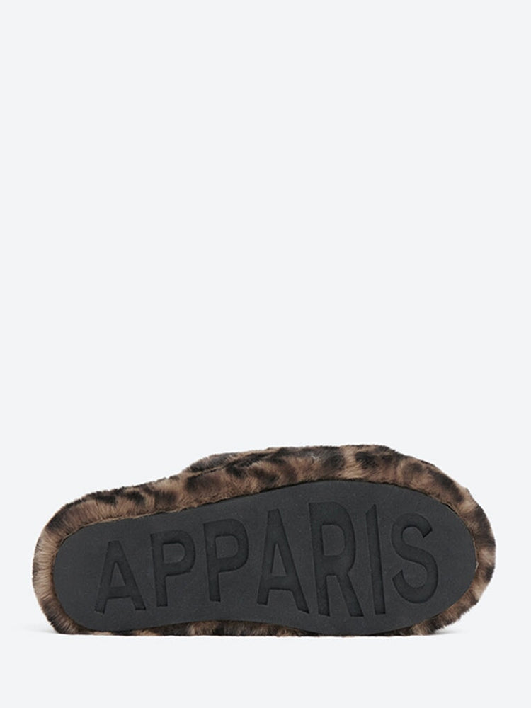 Dillon dark leopard slides 3