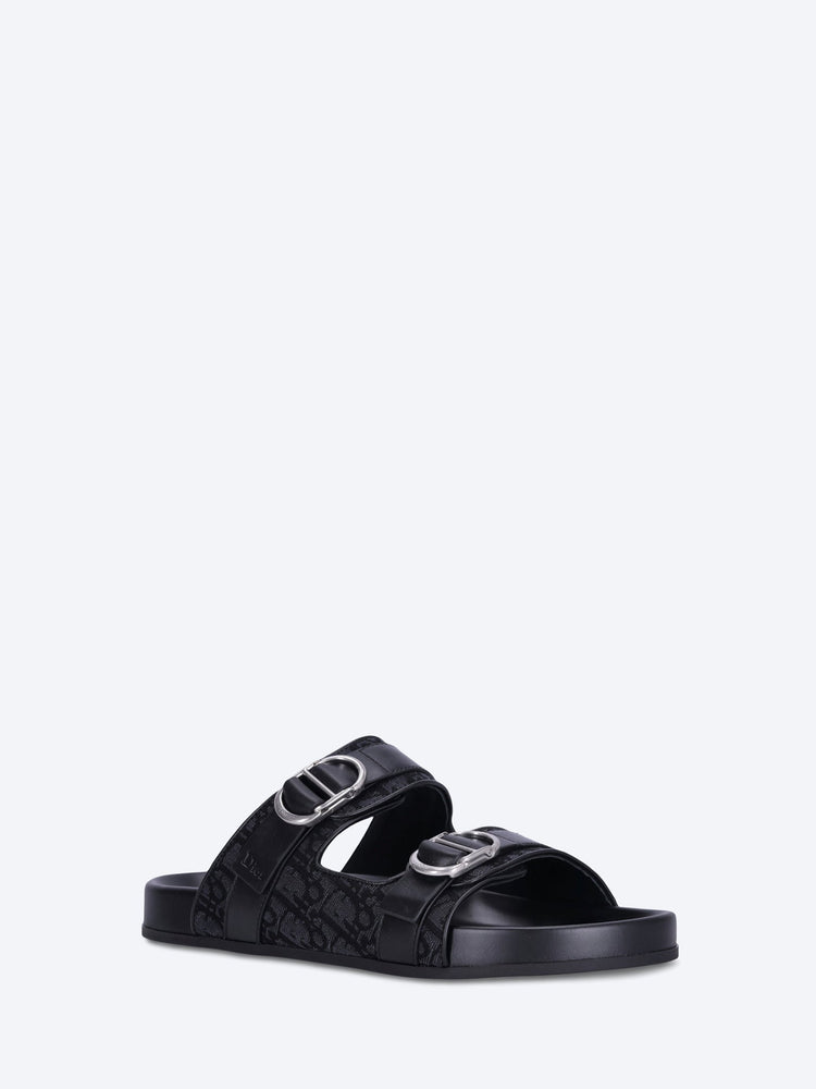 Dior aqua double band sandals 2
