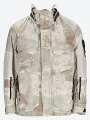 Dissolving grid camo jacket ref: