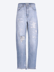 Distressed boyfriend jeans ref: