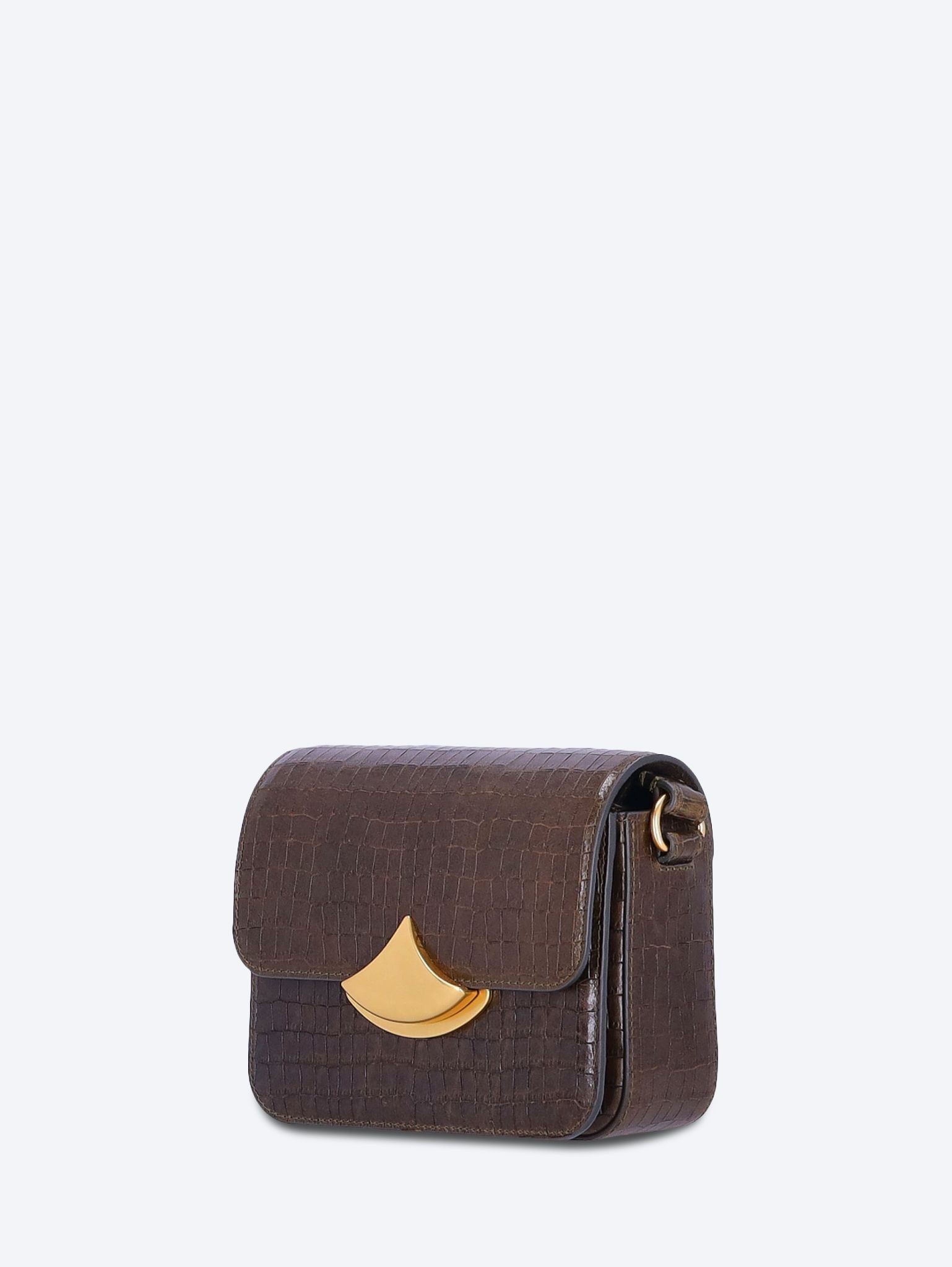 Diviluz mimo e printed lizard box bag 2
