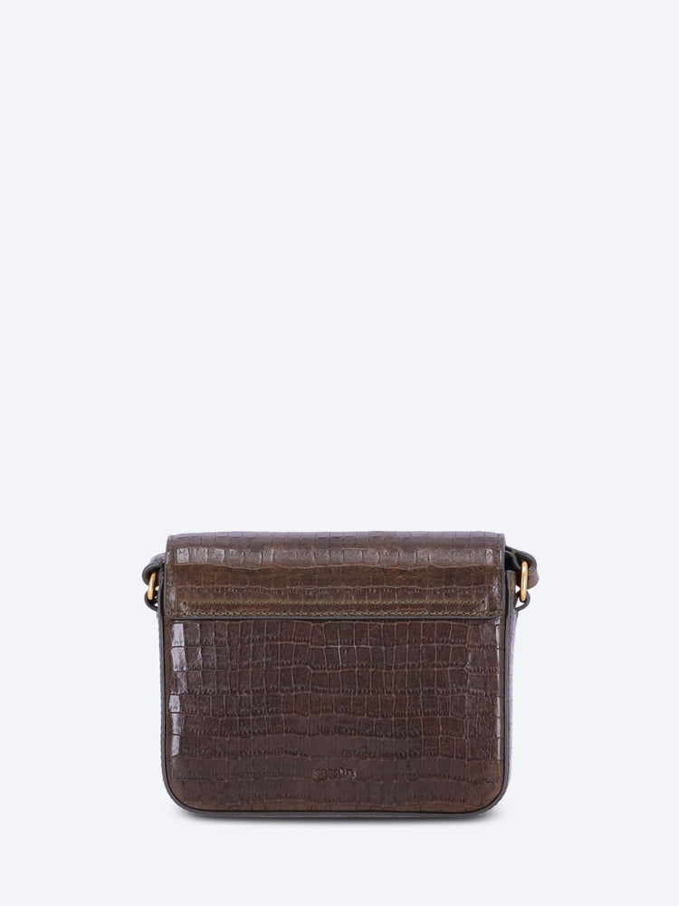 Diviluz mimo e printed lizard box bag 5