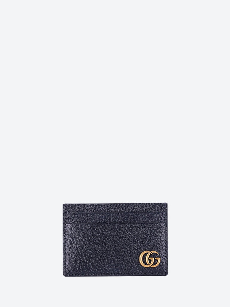 Portefeuille avec pince à billets en cuir GG Marmont 1