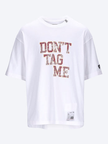 Don't tag me printed t-shirt