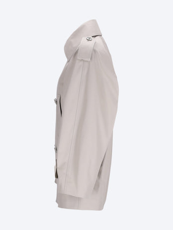 Double breasted trench coat