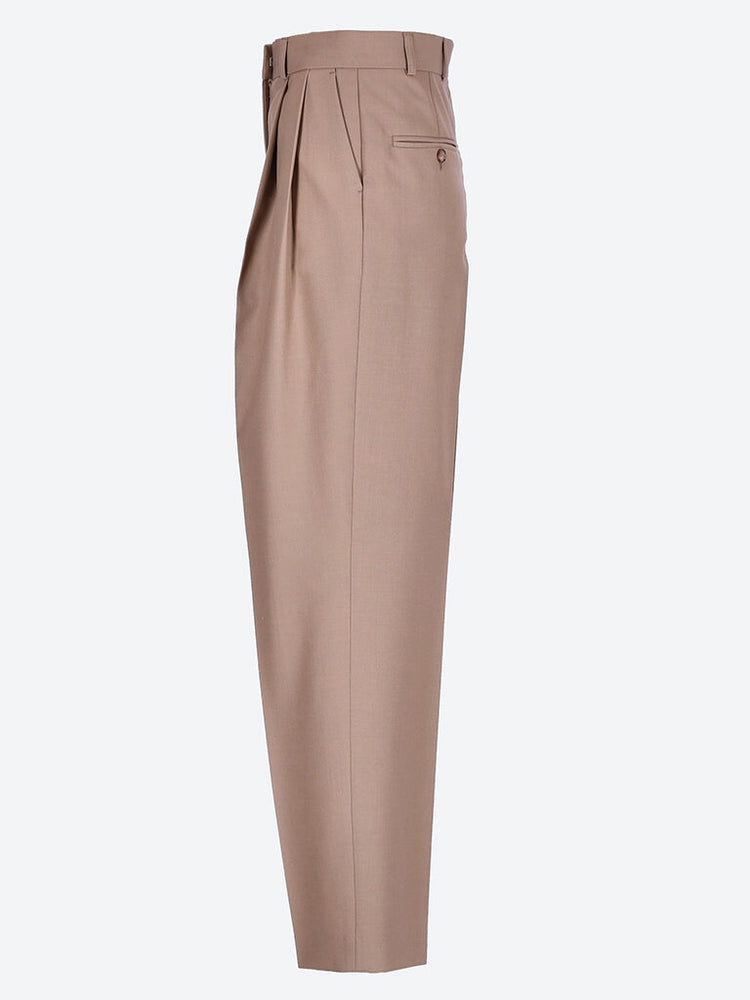 Double-pleated tailored pants 2