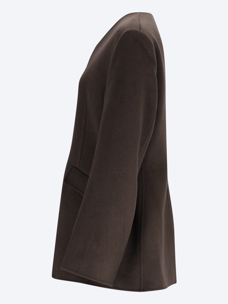 Taillierter Doublé-Blazer mit V-Ausschnitt 2