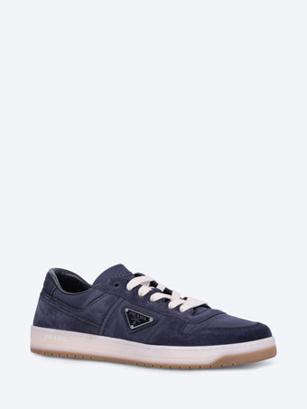 Chaussures de baskets en cuir en daim