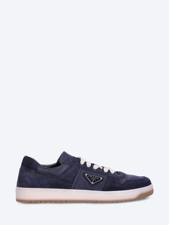 Chaussures de baskets en cuir en daim